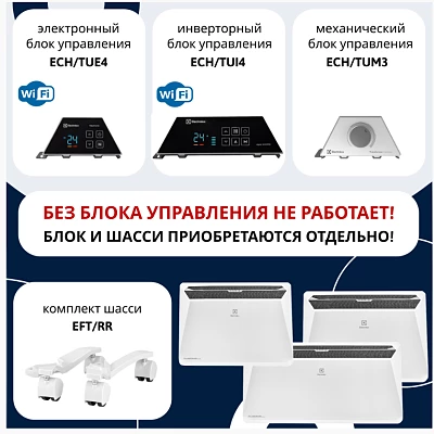 Конвектор Electrolux Rapid Transformer ECH - R-1000 T(до 15м²), photo 5305