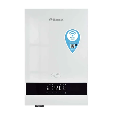 Электрический одноконтурный котёл Thermex Sonne Wi-Fi (white, 12 кВт, 120 м²)
